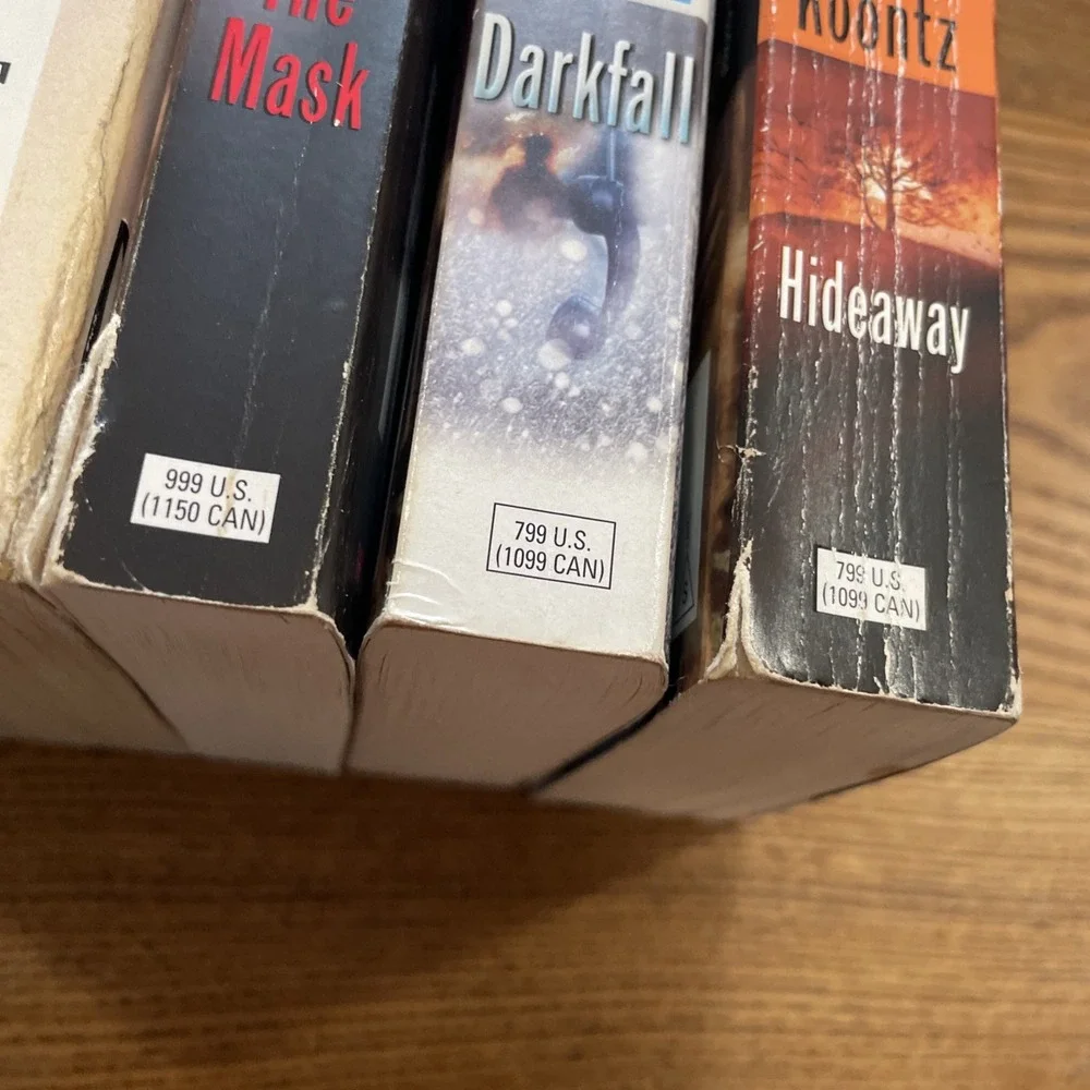 Dean‎ Koontz 6 books 80s 90s copyright paperbacks